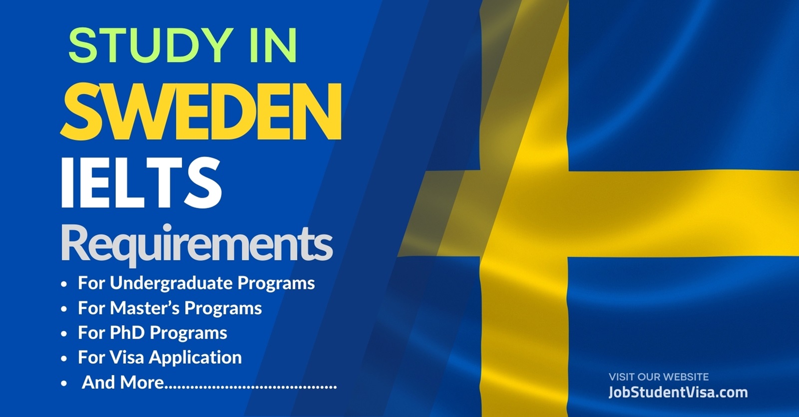STUDY IN SWEDEN REQUIREMENTS FOR INTERNATIONAL STUDENTS visual data 8